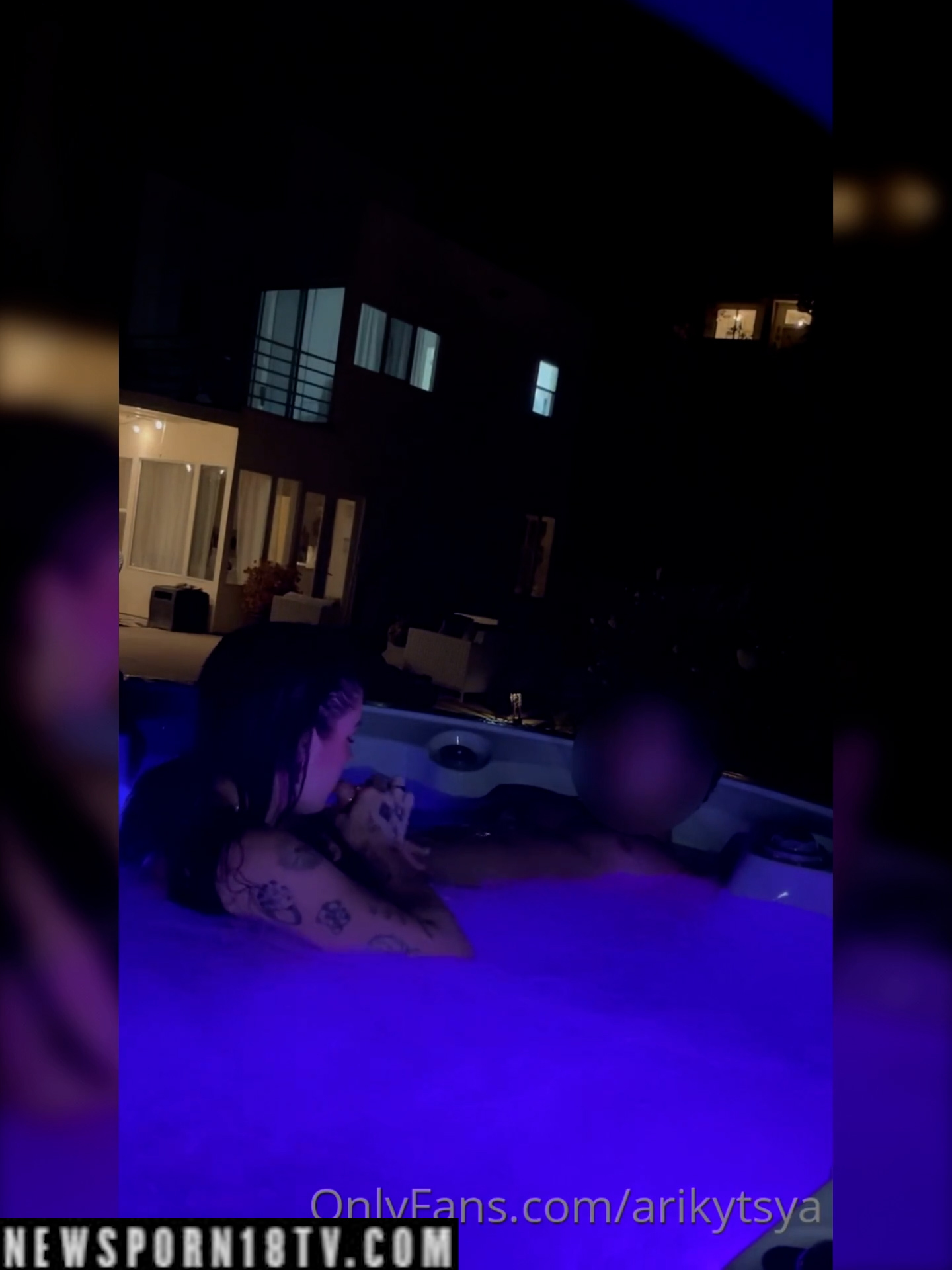 Arikytsya Blowjob with big cock in the pool