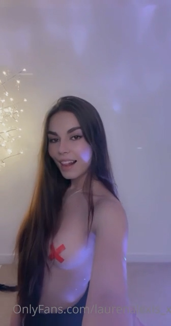Lauren Alexis Nude show erotic body