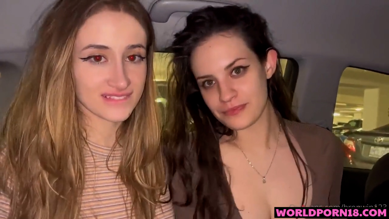 Bronwin Aurora new threesome in car porn video leaked