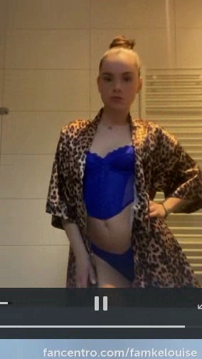 Famke Louise Sexy show erotic body