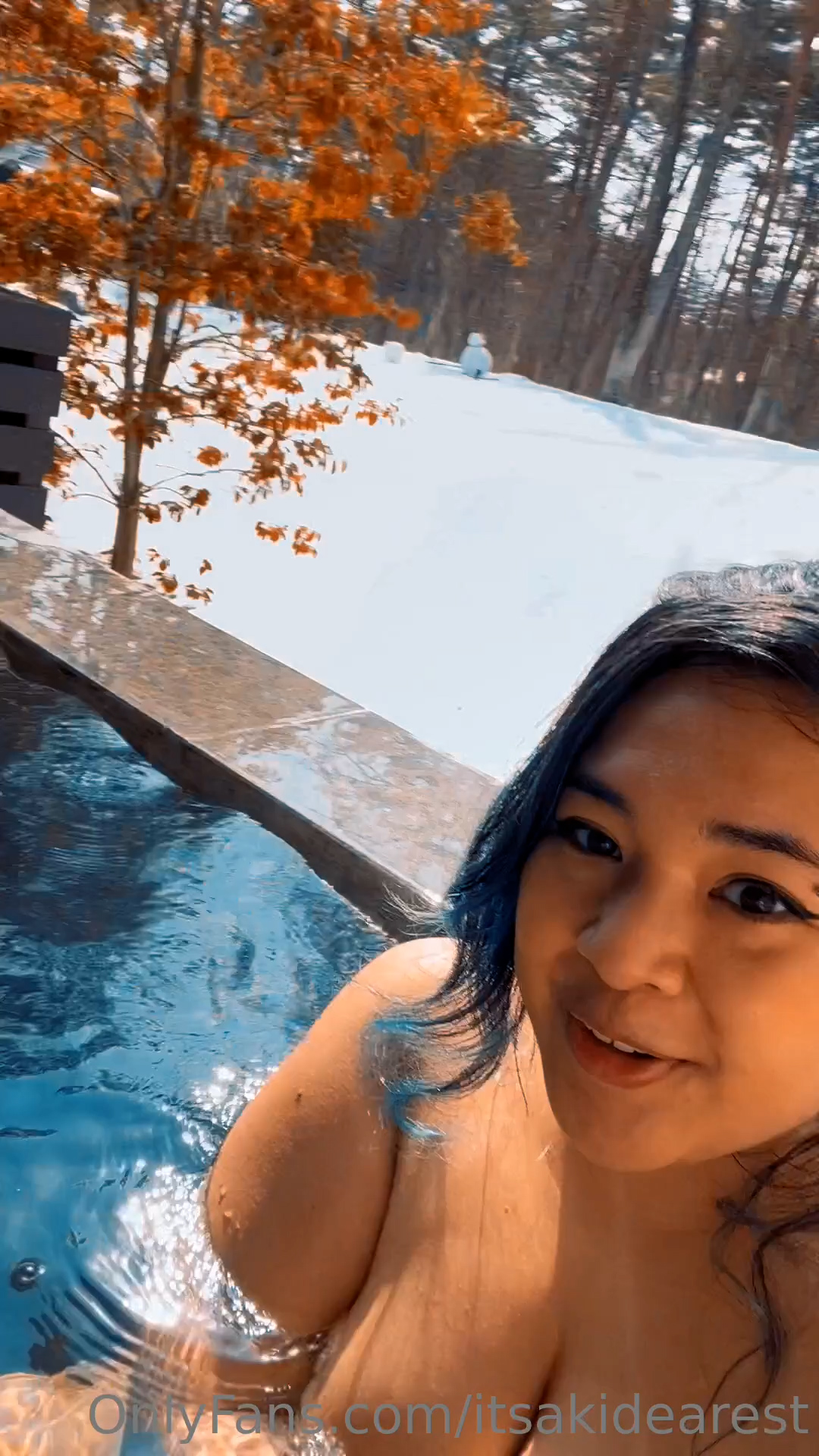 Akidearest Nude shower in bathub outdoor video Onlyfans so hot