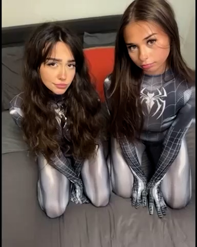 Sophie Rain with Eliza Ibarra New Spiderman video Onlyfans leaked so hot