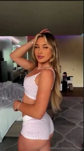 Mckinley Richardson new leaked video by Onlyfans trend so hot